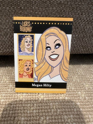 #ad Megan Hilty 2024 Lights Of Broadway Card $10.00