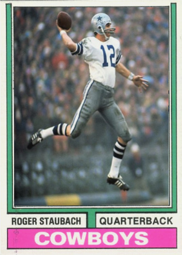 ROGER STAUBACH 74## BUY 5 GET 1 FREE #### or 30% OFF 12 OR MORE DIDDY-CUSTOMS