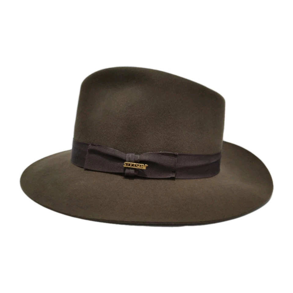 Chapéu Fedora Masculino Vintage Royal Stetson Tamanho 56 - 7 - Imagem 2 de 4