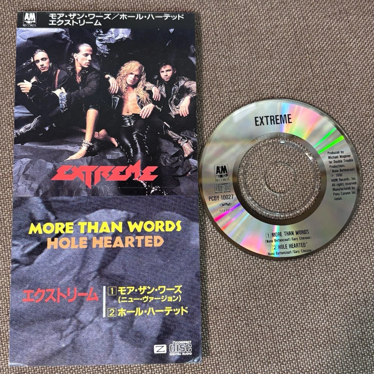 エクストリーム / More Than Words 8cm CDシングル 未開封 25+ extreme more than words for sale | Updated Oct 2026