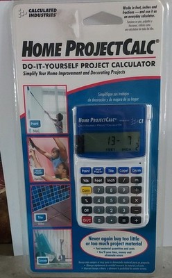 Home Project Calculator 8510 Do-It-Yourself Project Calculator NEW