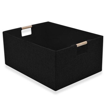 Cesto Portaoggetti In Pelle PU 2 Pezzi – Cestini Decorativi In Vimini Per Bagno, Perfetti Come Porta Carta Igienica E Organizer Per Scaffali
