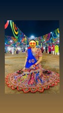 Choli with multicolor chaniya, blouse, and dupatta Chaniya choli