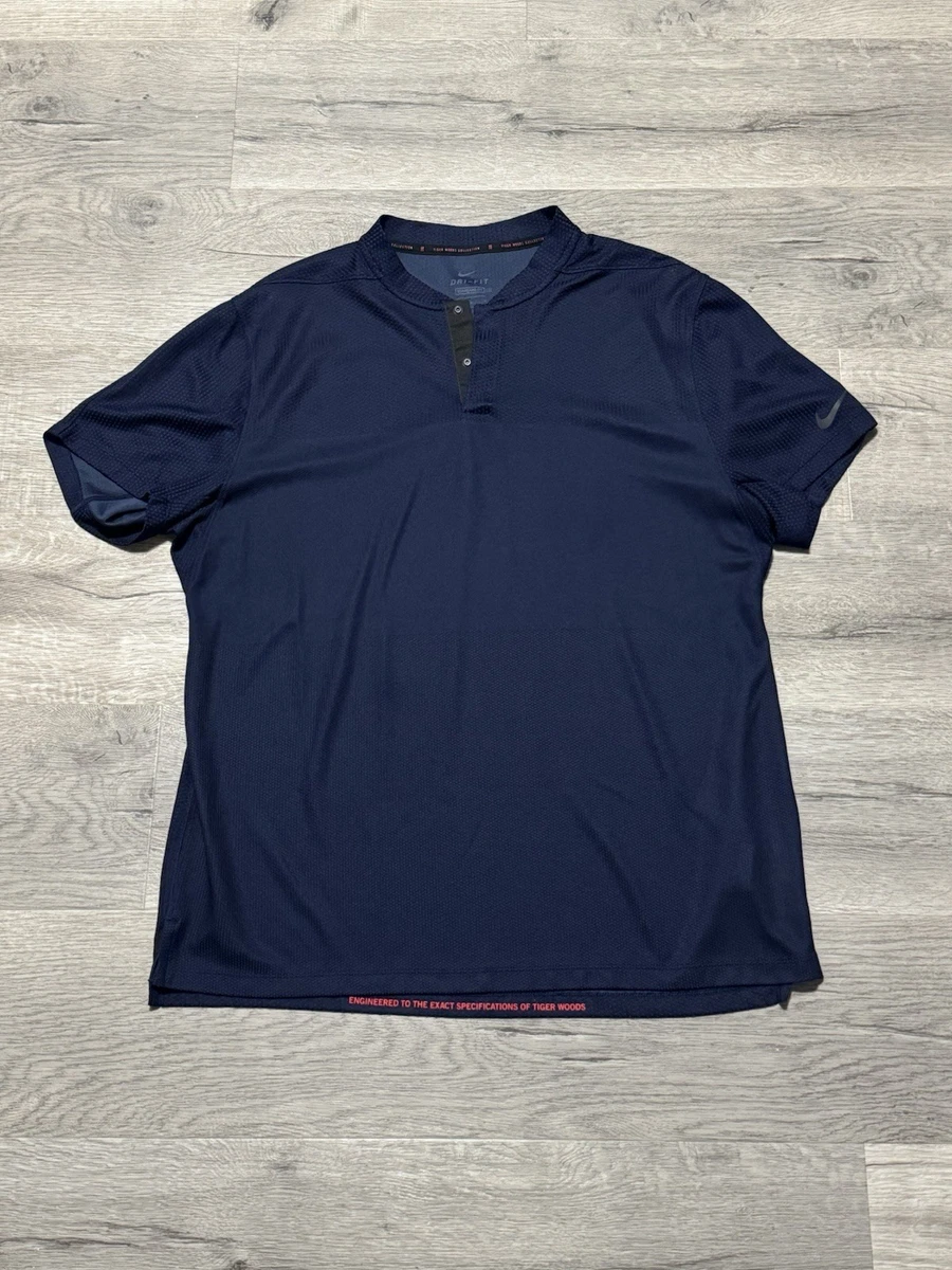 Nike Tiger Woods Polo Indiana Men's Golf Shirts, Tops & Sweaters