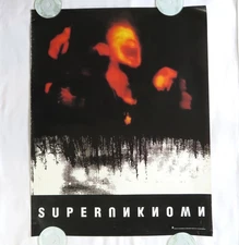 Soundgarden Superunknown Label Promo Vintage Poster 1994 Seattle Grunge Band