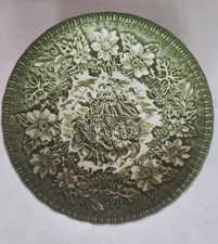 Royal Tudor "Coaching Taverns 1828"  Vintage, Untertasse in Grün