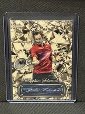 Marketplace image: 2025 Topps Chrome Sapphire Selections Daniil Medvedev  1/1 SuperFractor SSS-17