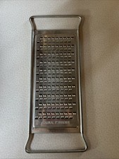 Rallador de muesli original Dr Bircher Merker Inox hecho en Suiza años 50 vintage