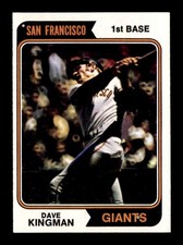 1974 Topps #610 Dave Kingman   NM/NM+ X3727963