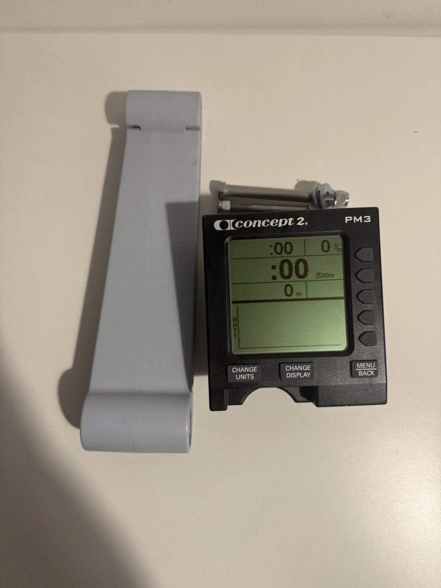Concept2 PM3 Rowing Monitor with Mounting Arm and Bolts UK