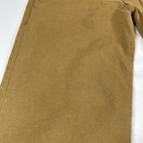 Naked And Famous Easy Guy Tan Selvedge Duck Canvas Jeans Size 32 - Picture 11 of 24