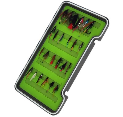 Stillwater Clearview Boxed Fly Selection 24 Meerforellen Fliegen UVP 29,99