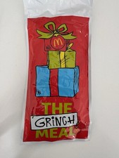 New McDonald's Grinch Meal RED Socks Limited Edition 2025 Christmas Unopened