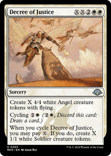 Decree of Justice (REGULAR) x1 - MTG Modern Horizons 3 MH3 #263
