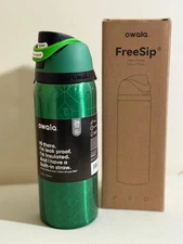 Owala Wicked For Good Elphaba 32oz Freesip Water Bottle Freeshipping