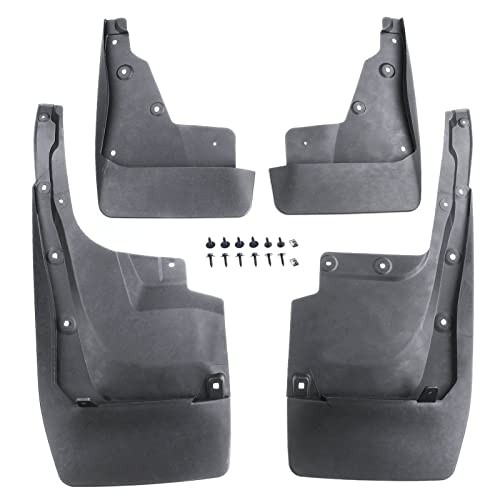 4 Pack Truck Mud Flaps Splash Guards Fit for Lexus LX570 2016–21 Front & Rear