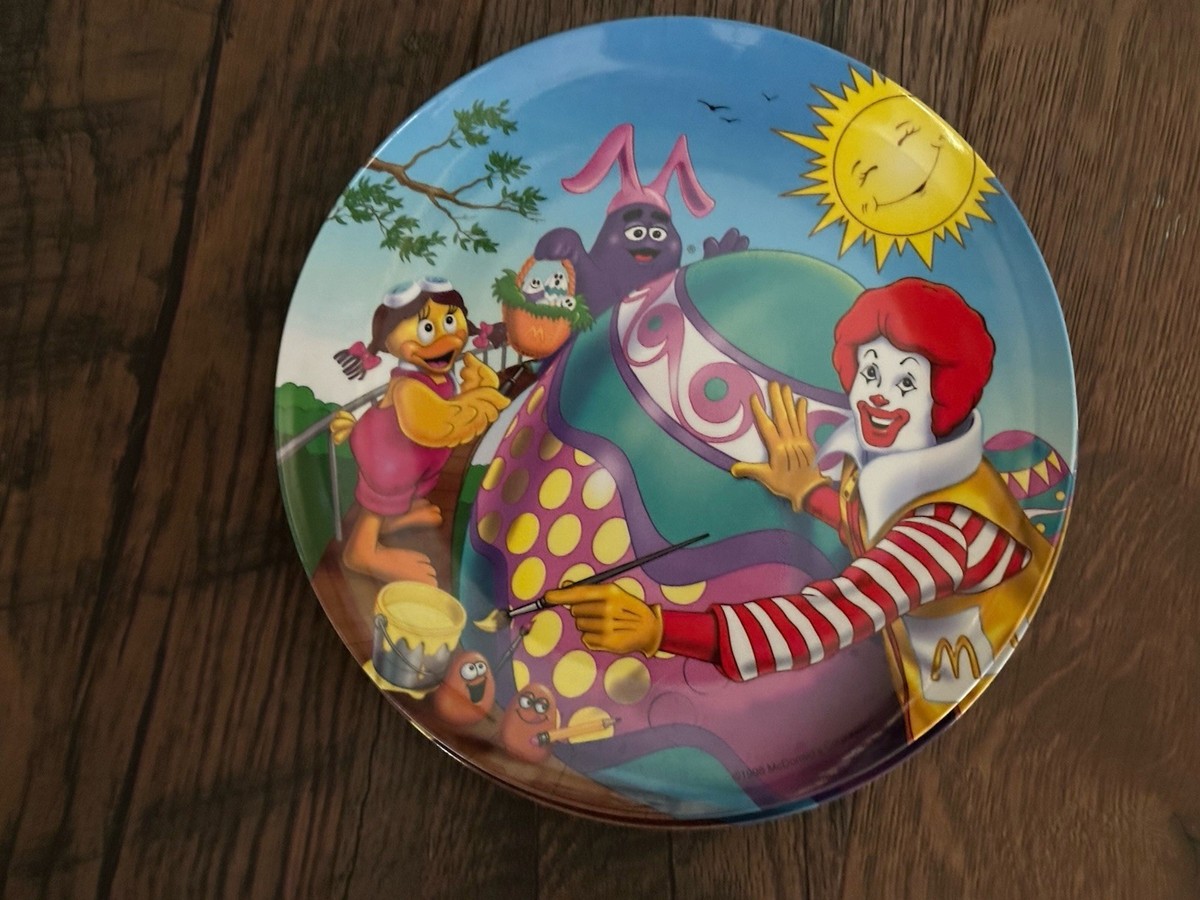 McDonald's Plastic Dinner Plates / Various Scenes ~ You Choose | eBay