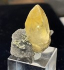 AESTHETIC CALCITE,DRUZY AND PYRITE THUMBNAIL CASTEEL MINE,IRON CO,MISSOURI — photo 4