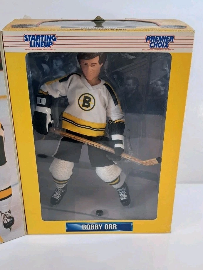 "Figura de colección 1997 Bobby Orr 12"" alineación inicial nueva en caja primera edición" Foto 2 de 4