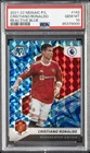 2021 Panini Mosaic Premier League Soccer Reactive Blue Cristiano Ronaldo #142