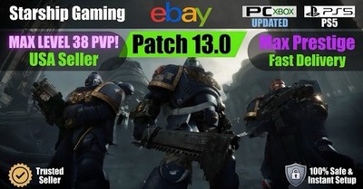   Space Marine 2 Unlock ALL MAX PRESTIGE TU13 UPDATE XboxPC/PS Warhammer 40K 