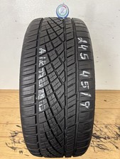 1 Tire 245 45 19 Continental Extremecontact Dws06 Plus 80-85 Tread Left