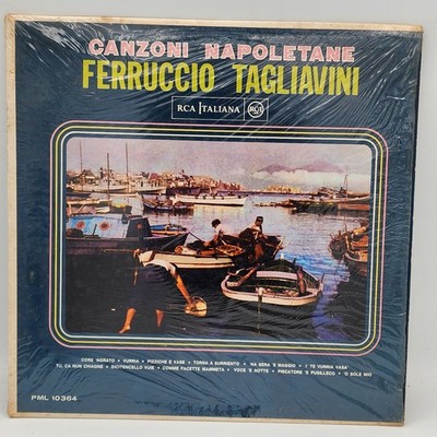 Ferruccio Tagliavini   Canzoni Napoletane LP Record 1960 RCA Italiana Operatic