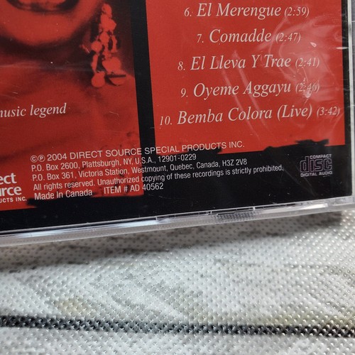 Celia Cruz Latin Queen CD 2004 Compilation Audio Music New Sealed Vintage - Picture 3 of 8