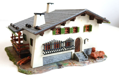 Faller - Berghaus ''Pontresina'' - B-298 - H0 - Gebäude Haus gebaut ---- DK 1113