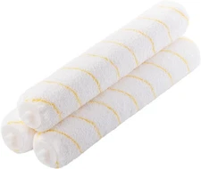 3 Pack 14 Inch Paint Roller Covers, 1/2" Nap Microfiber Paint Rollers Premium