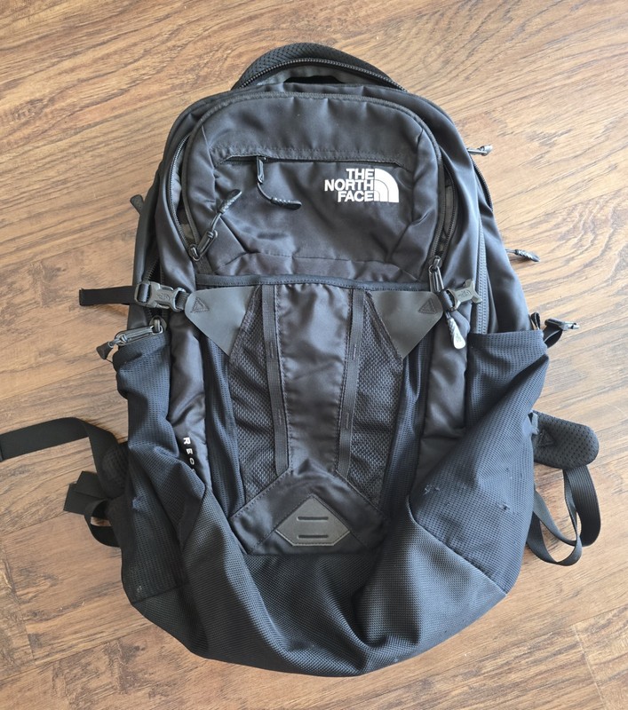 The North Face Unisex Recon Backpack School Bag TNF Black