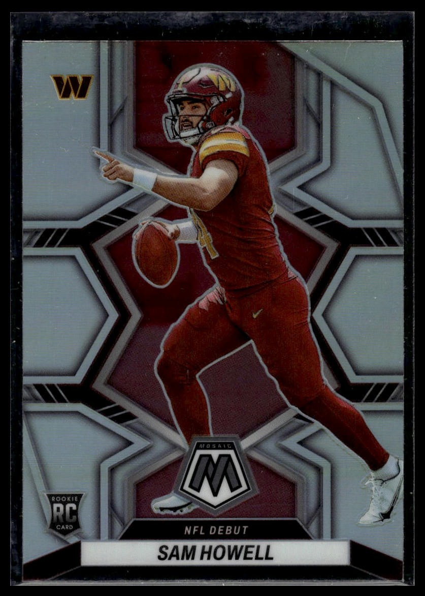 2022 Panini Mosaic #274 Sam Howell Silver Prizm Rookie