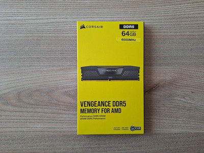Corsair Vengeance 64GB DDR5-6000MHz CL40 / UDIMM / 64GB KIT (2x 32GB) /  NEU 