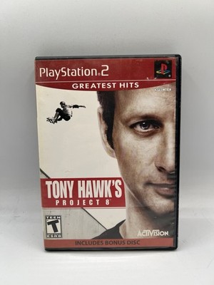 Tony Hawks Project 8 PS2 PlayStation 2 Complete CIB with Bonus Disc