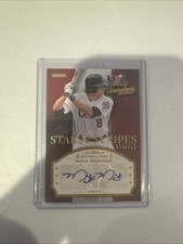 2013 Panini USA #MKI Mikie Mahtook Stars and Stripes Signatures #/600 #73