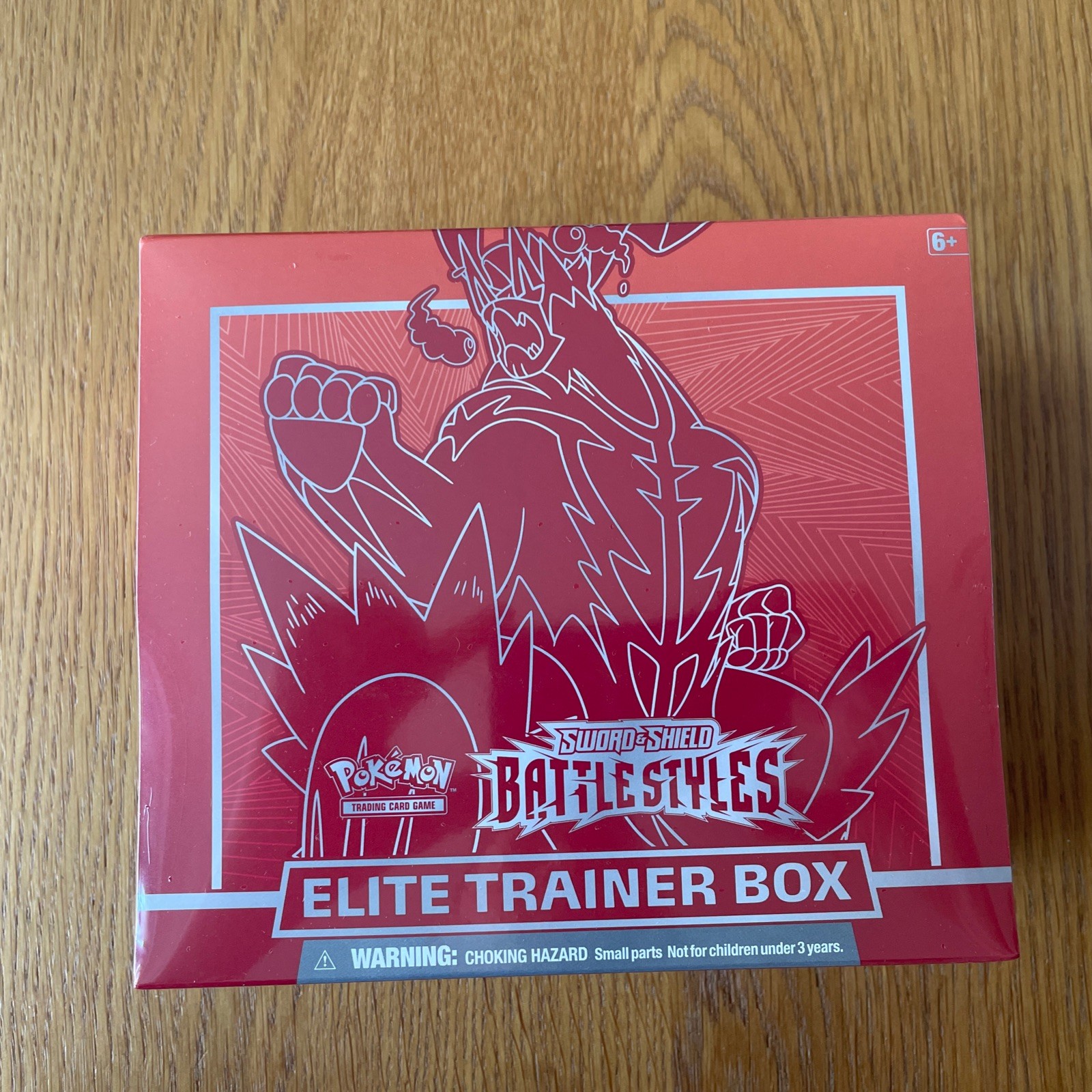Pokemon TCG Sword&Shield Battle Styles Elite Trainer Box Red - Sealed