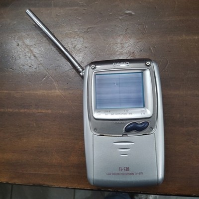 Vintage Casio Ti-stn LCD Color Television Tv-970b Battery Operated