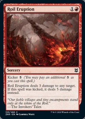 Roil Eruption - ZEN MTG - Light Play