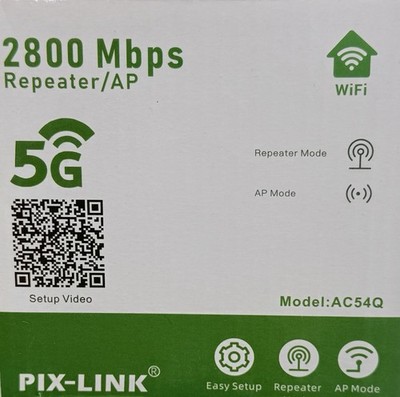 5G 2800 Mbps Wifi Range Extender Internet Router Wlan Repeater-Verstärker 5G