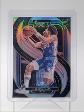 JARED MCCAIN 2024-25 SELECT PREMIER LEVEL ROOKIE SILVER PRIZM #184 RC Q6973