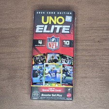 2025 Mattel Uno Elite Core Edition Football Card Game Booster Set Pack Viper