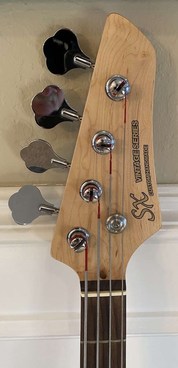 SX Vintage Series Custom Handmade Bass Guitar | eBay