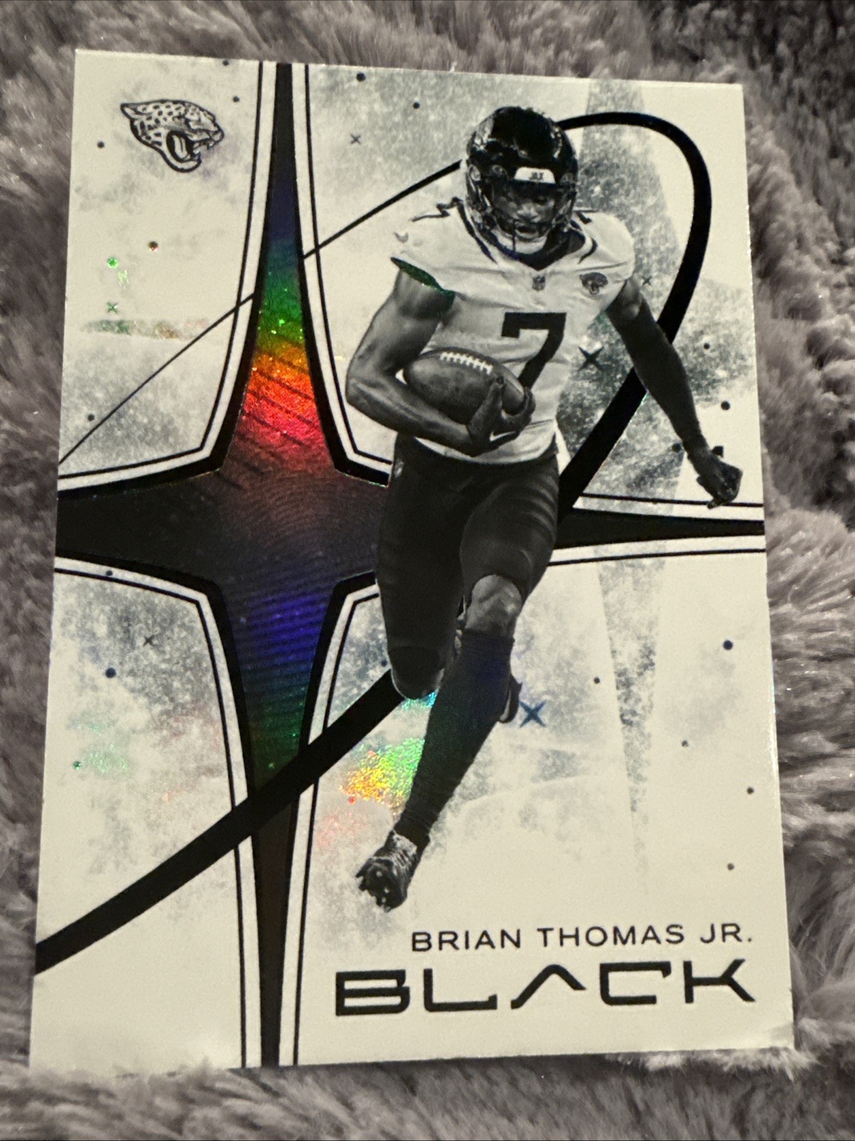 2025 Panini Black Football White Night Brian Thomas Jr SSP 🔥🔥