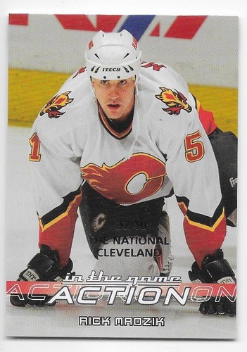 03/04 ITG ACTION THE NATIONAL CLEVELAND PROMO Hky /10 (#1-600) U-Pick From List - Picture 24 of 33