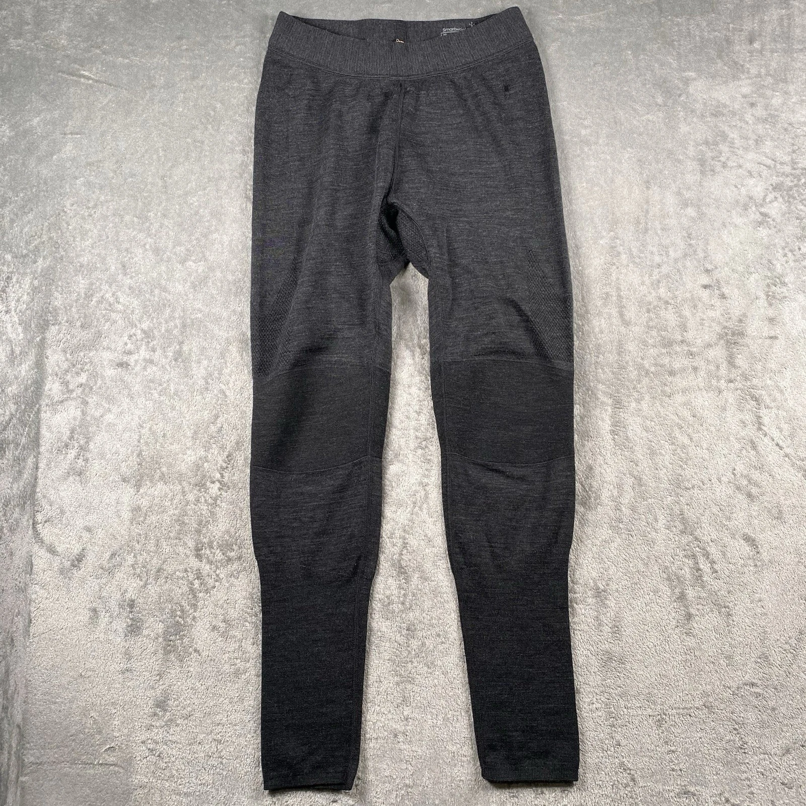 Smartwool Intraknit Thermal Merino Base Layer Bottom Mens Size L Grey Hiking