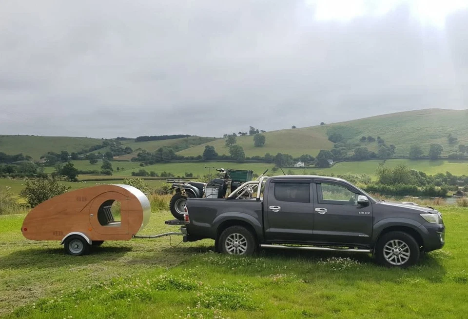 teardrop trailer phieldbug camping pod genuine factory built - Image 2 of 4