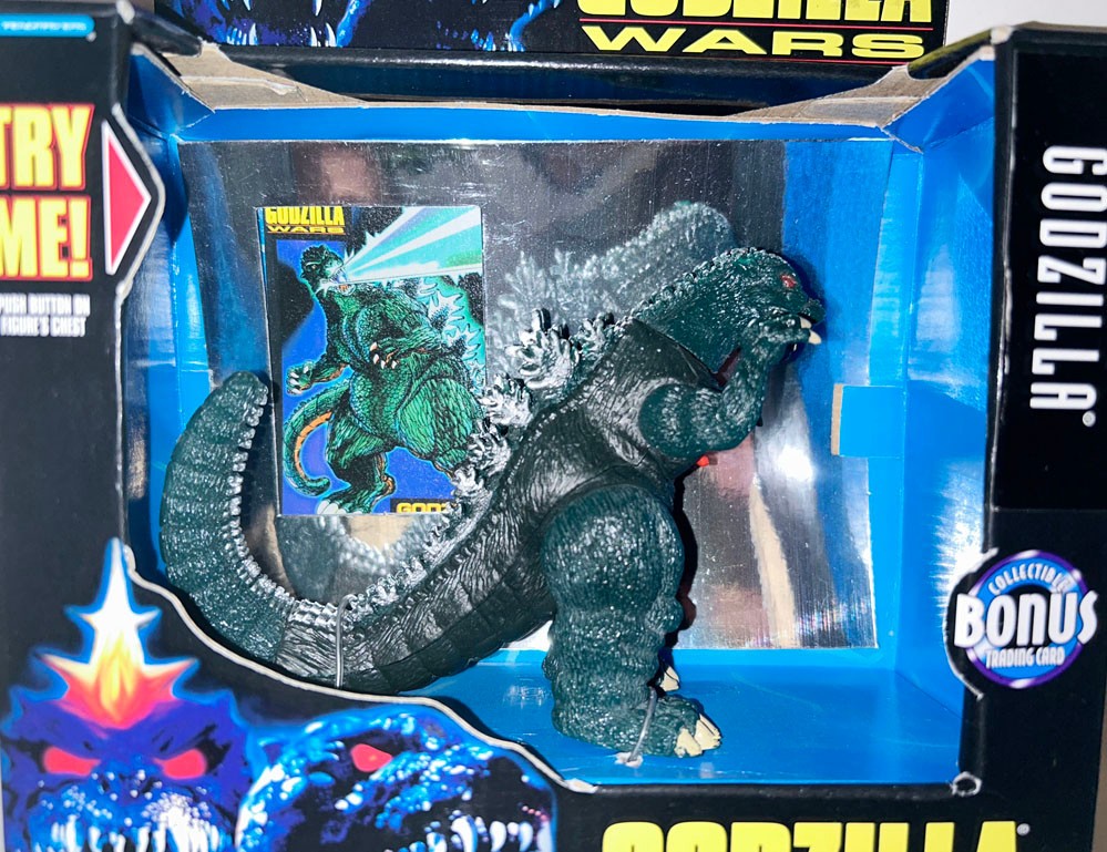 1995 Trendmasters Godzilla Wars Godzilla MIB. Destroy All Monsters