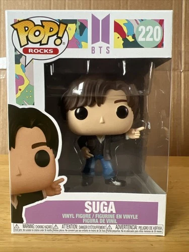 Funko Pop! Rocks BTS #220 Suga Used Good Condition