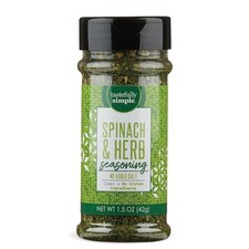 Tastefully Simple Spinach and Herb Seasoning, 1.5 Ounce (Pack of 1), N/A
