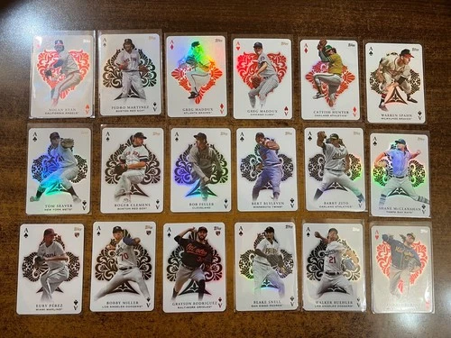 2023 Topps Series All Aces SP Insert 19 Card Lot No Duplicates Nolan Ryan Pedro